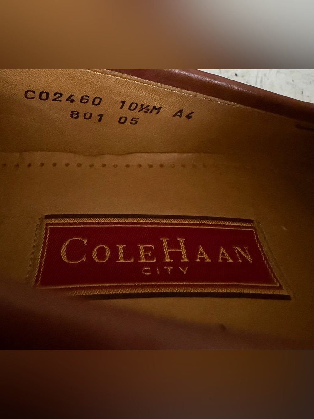 Cole Haan Shoes Men's 10.5 M Penny Loafer Leather C02460 Brown - Picture 8 of 8